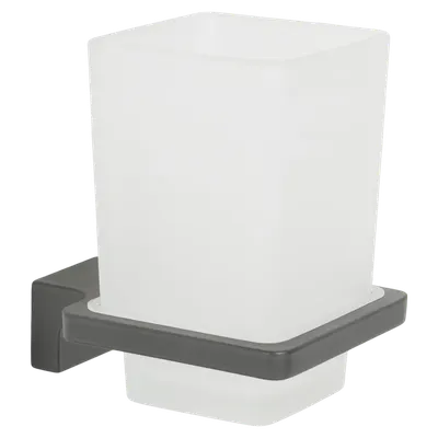 Стакан для зубной щетки SWENSA Lucid SWR-5400-03-GRY (графит)