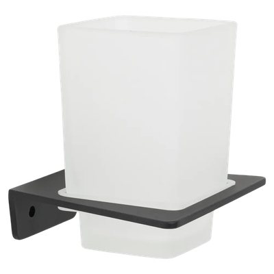 Стакан для зубной щетки и пасты SWENSA Rapid SWR-9000-03 (черный)
