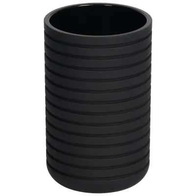 Стакан для зубной щетки SWENSA Lago SWP-2410-BLK-02 (черный)