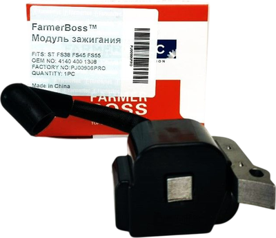 Модуль зажигания бензокосы Farmertec Stihl FS38, 45, 55 / PJ00906PRO