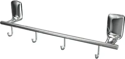 Держатель для полотенца LEMER Elegia с 4 крючками LEM-EL004