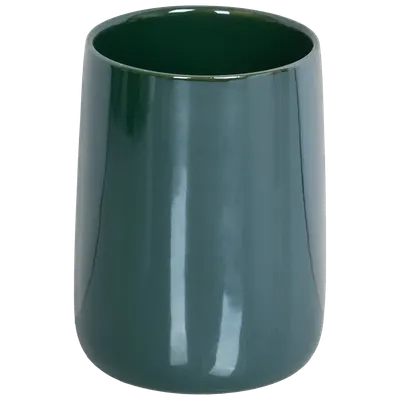 Стакан для зубной щетки и пасты SWENSA Glam SWC-2503-GRN-02 (зеленый)