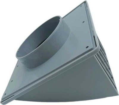 Колпак вентиляционный Viento 125ВСП с обратным клапаном (серый)