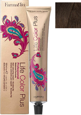 Крем-краска для волос Farmavita Life Color Plus 5.88 (100мл)