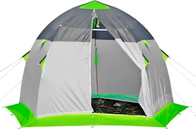 Палатка ЛОТОС 3 Эко 2023 / 17040 (салатовый)