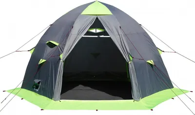 Палатка ЛОТОС 5С 2022 / 17050 (серо-салатовая)