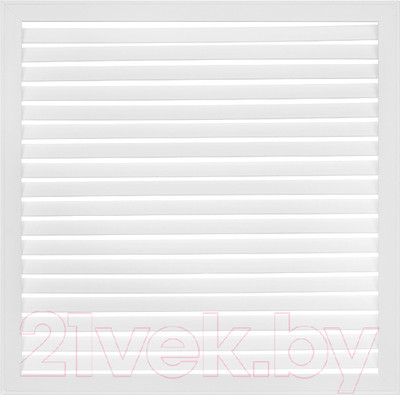 Решетка вентиляционная Viento ПВХ 600x600 (белый)