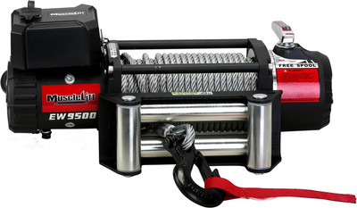 Лебедка электрическая T-MAX MuscleLift EW9500 (стальной трос)