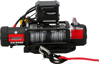 Лебедка электрическая T-MAX MuscleLift EW9500 (синтетический трос)