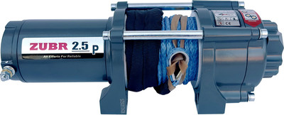 Лебедка электрическая Zubr EWP2500A (синтетический трос)