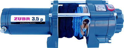 Лебедка электрическая Zubr EWP3500A (синтетический трос)