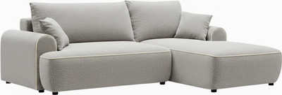 Диван угловой VELUNA Кьянти правый (Beauty Silver)