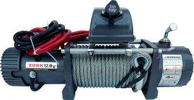 Лебедка электрическая Zubr EWX12000S (стальной трос)