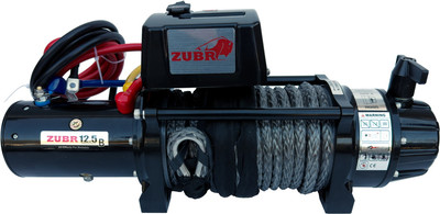 Лебедка электрическая Zubr EWB12500S (синтетический трос)