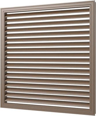 Решетка вентиляционная Viento ПВХ 600x600 (дуб)