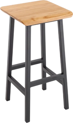 Табурет барный Stal-Massiv Urban-63 (натуральный/черный)