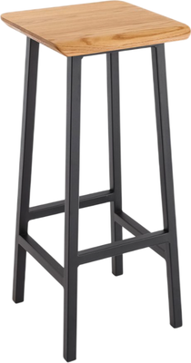 Табурет барный Stal-Massiv Urban-76 (натуральный/черный)