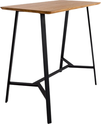 Барный стол Stal-Massiv UTab-110 (натуральный/черный)