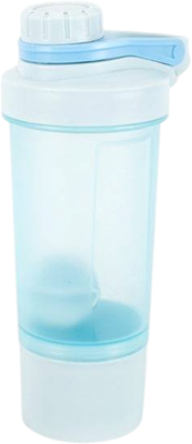 Шейкер спортивный ILikeGift Good day / 124P-DP22-04 (blue)