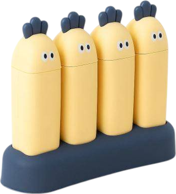 Форма для мороженого ILikeGift Veggy / 6273 (4шт, yellow)