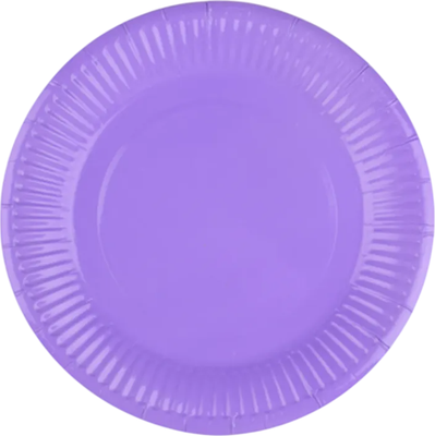 Набор одноразовых тарелок ILikeGift Party purple / AK0017 (20шт)