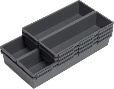 Набор лотков для хранения Violet Комбо 1 / 741718 (серый)