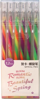 Набор гелевых ручек ILikeGift Rainbow Spiral / Z10201 (6шт)