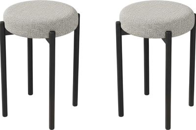 Набор табуретов Памир Паоло (2шт, Elon30/черная опора)