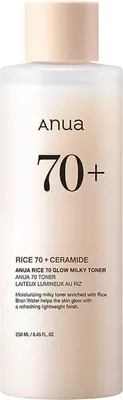 Тонер для лица ANUA Rice 70 Glow Milky Toner (250мл)