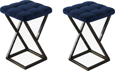 Набор табуретов Памир Лофт F78 (2шт, темно-синий/черная опора)