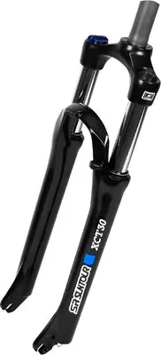 Вилка для велосипеда Suntour SF19-XCТ30-DS-HLO 27.5 / HQ-0012748 (черный/белый)