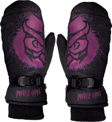 Варежки лыжные White Owl Pro mitt WMNS / W113442 (L, черный/пурпурный)
