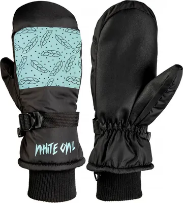 Варежки лыжные White Owl Pro mitt WMNS / W113445 (L, черный/голубой)