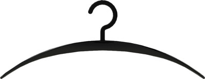 Пластиковая вешалка-плечики Молдер Топ-1 (р.52-54, черный)