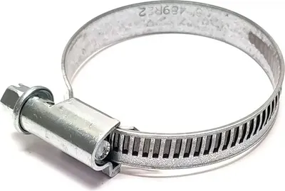 Хомут червячный Viento Стальной оцинкованный 87-112 мм