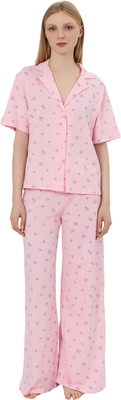 Пижама Mark Formelle 592554 (р.164/170-104-110, розы на розовом)