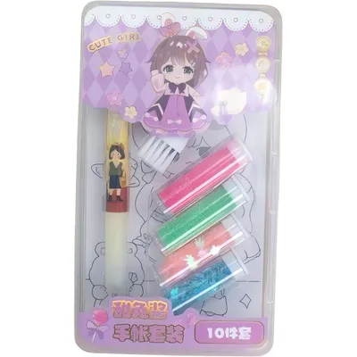 Набор для творчества ILikeGift Cute girl / purple Z-10308-03