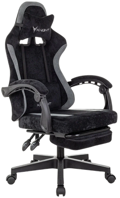 Кресло геймерское Бюрократ Knight Nitro (черный/серый)