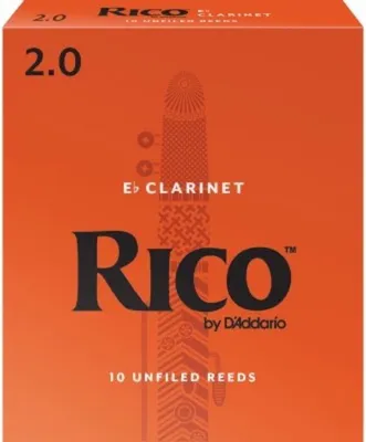 Набор тростей для кларнета RICO RBA1020 (10шт)
