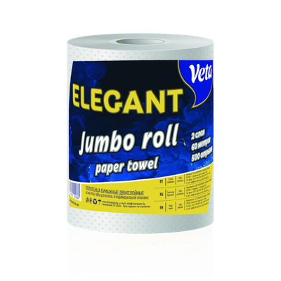 Бумажные полотенца Veta Elegant Эконом