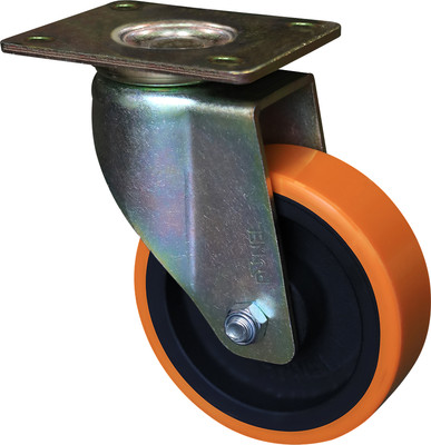 Опора колесная для тележки складской Ronel RN01 CPU 80