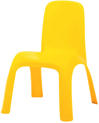 Стул детский ИМпласт 15507 (желтый)