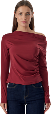 Лонгслив Mark Formelle 122665 (р.164/170-84-90, бордовый)