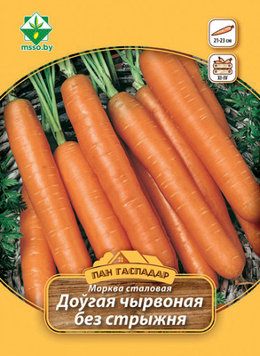 Семена МинскСортСемОвощ Морковь Длинная красная без сердцевины стол (7г)
