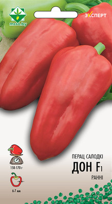 Семена МинскСортСемОвощ Перец Дон F1 (10шт)
