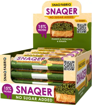 Набор протеиновых батончиков Snaq Fabriq Арахис фисташка и катаифи (30x50г)