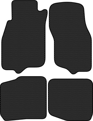 Комплект ковриков для авто Alicosta 1441_2 для Volvo S40 II седан/MS 2004-2007 (EVA ромб, черный)