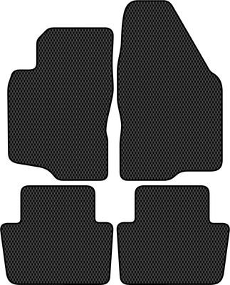 Комплект ковриков для авто Alicosta 1448_2 для Volvo S80 I седан 1998-2006 (EVA ромб, черный)