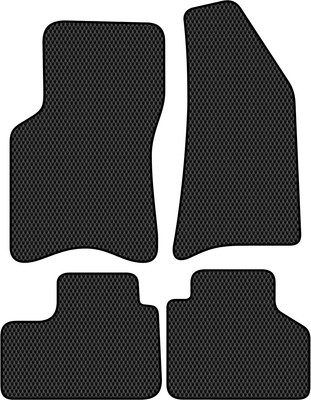 Комплект ковриков для авто Alicosta 2614_2 для Chevrolet Niva SUV/21236 1998-2009 (EVA ромб, черный)
