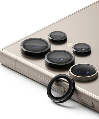 Набор защитных стекол для телефона Ringke Camera Lens Frame для Galaxy S24 Ultra (2шт)